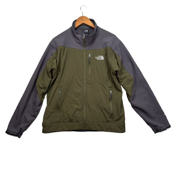 The North Face Men's APEX Bionic Fall Winter Jacket Climateblock Green/Gray M - Picture 1 of 5
